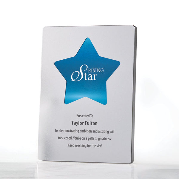 Dynamic Star Award Plaque