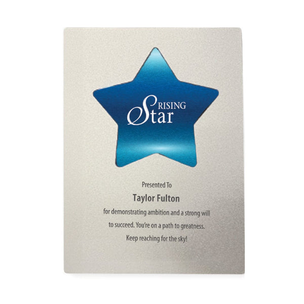 Dynamic Star Award Plaque