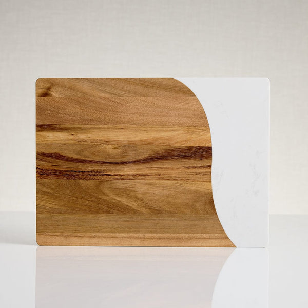 Wood & Marble Serving Board