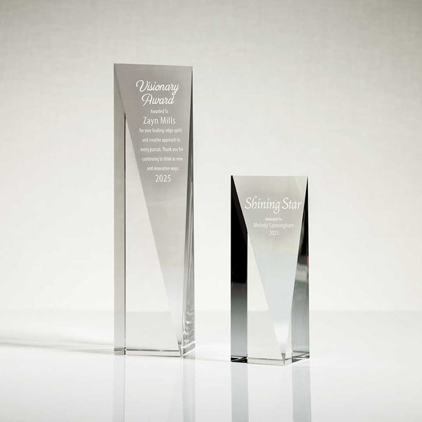 Optic Crystal Visionary Award - Large