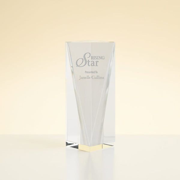 Optic Crystal Visionary Award - Medium