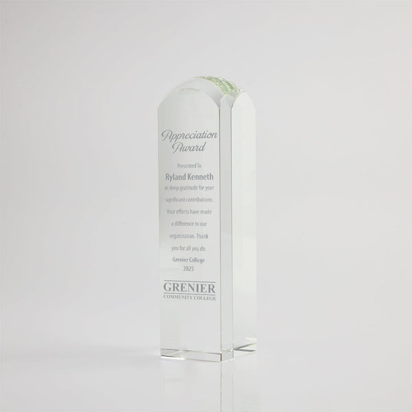 Optic Crystal Heritage Award - Large