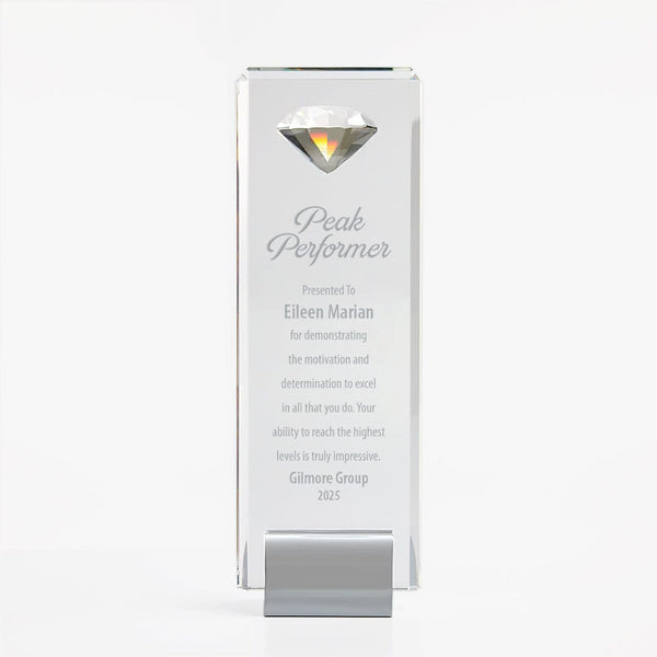 Diamond Summit Crystal Trophy