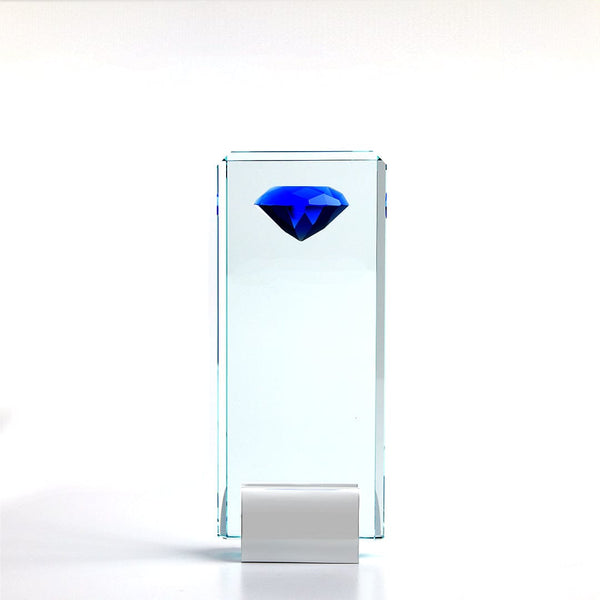 Sapphire Summit Crystal Trophy