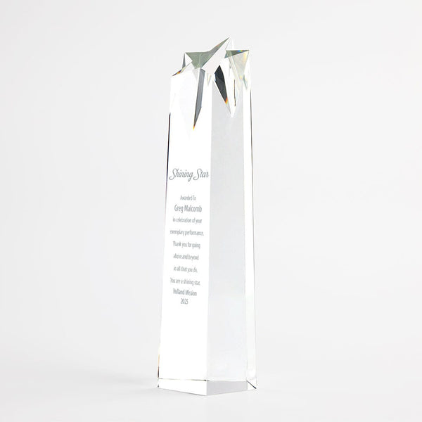 Prism Star Obelisk Trophy
