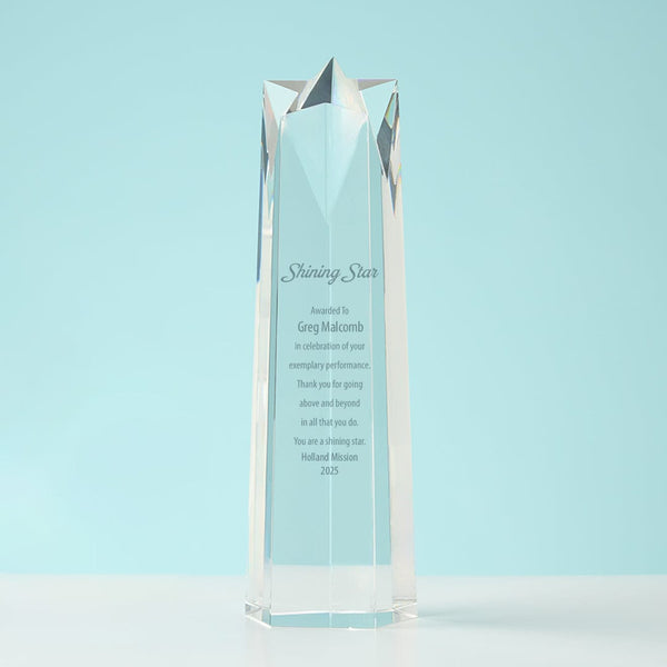 Prism Star Obelisk Trophy