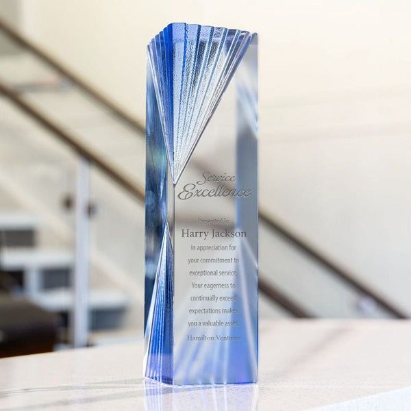 Crystal Triumph Tower Trophy