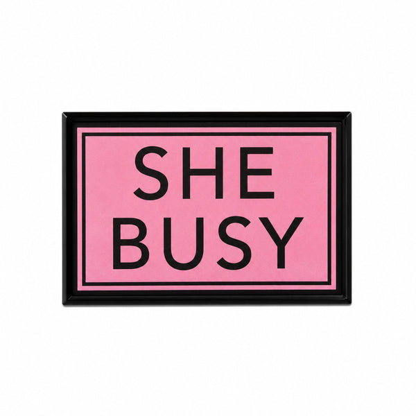 She’s Booked & Busy Magnet