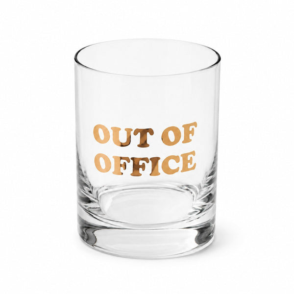Out of Office - Rocks Glass
