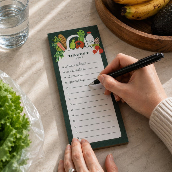 Fresh Pick Market List, customizable branded office supplies > general office supplies > paper products > notebooks & notepad