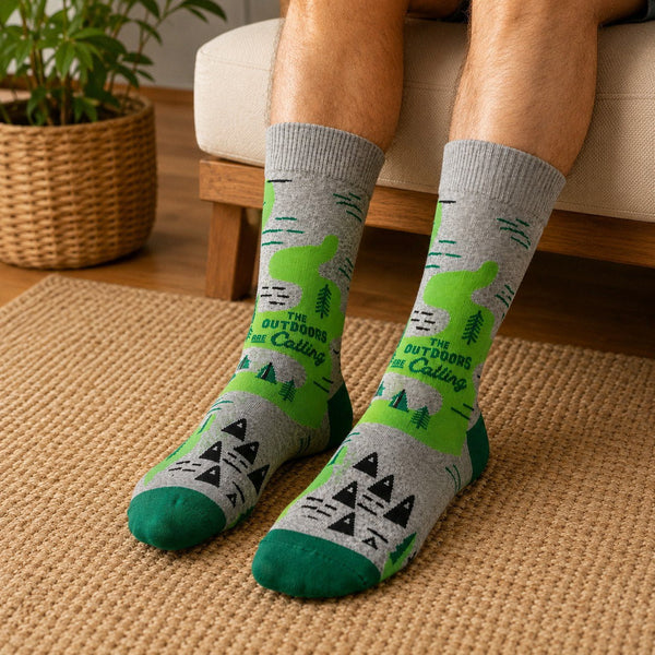 Adventure Socks - The Outdoors are Calling