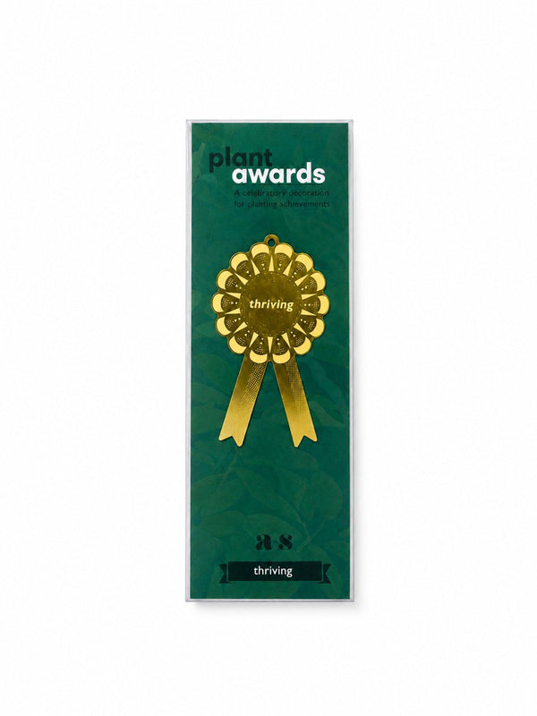 Thriving & Growing Plant Award Rosette