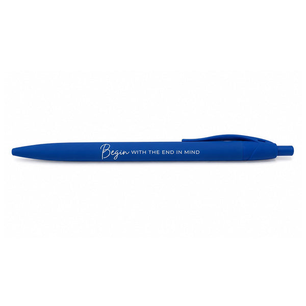 Energize Pen - Begin with the End in Mind, customizable branded office supplies > general office supplies > paper products > 