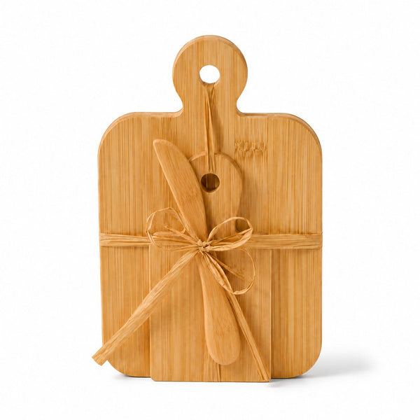 Bamboo Bakers Serving Set, customizable branded home & garden > kitchen & dining > kitchen tools & utensils > cutting boards