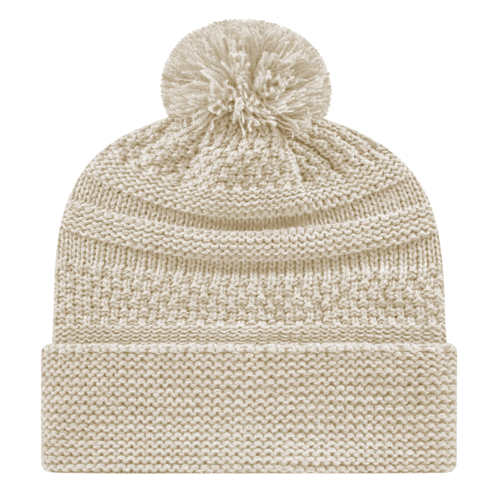 Cozy Cloud Pom Beanie