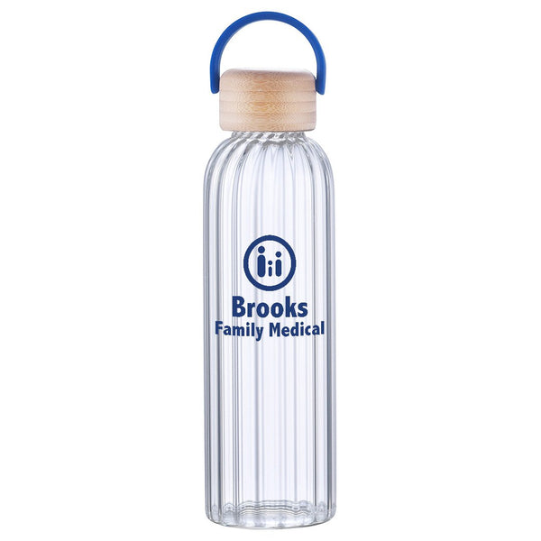 PureGroove Glass Water Bottle, customizable branded home & garden > kitchen & dining > food & beverage carriers > water bottl