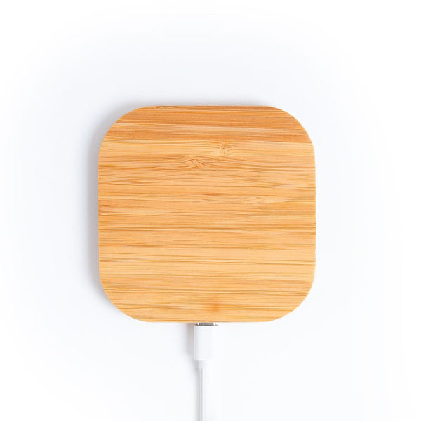 Add Your Logo: Zen Bamboo Sustainable Charging Pad