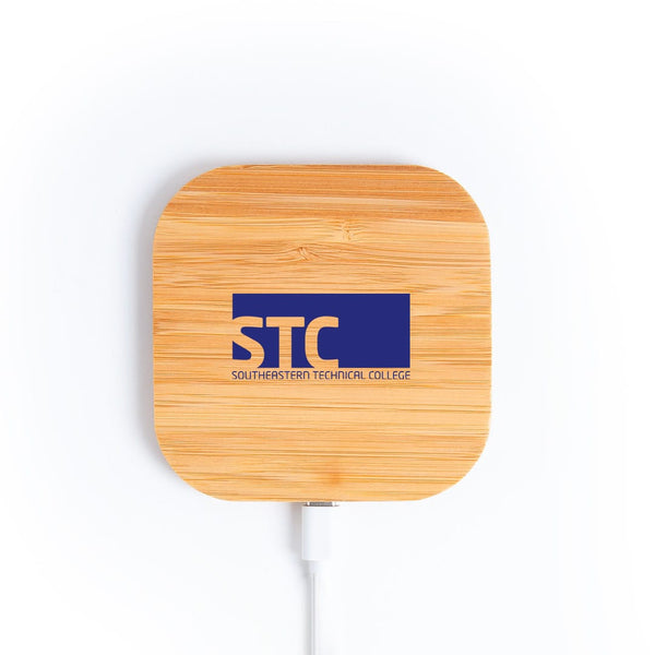 Add Your Logo: Zen Bamboo Sustainable Charging Pad