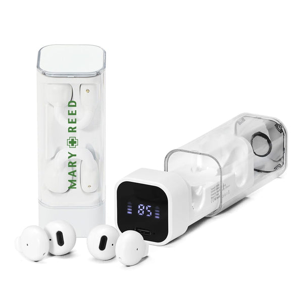 Add Your Logo: Aura Factor All Day Ear Buds