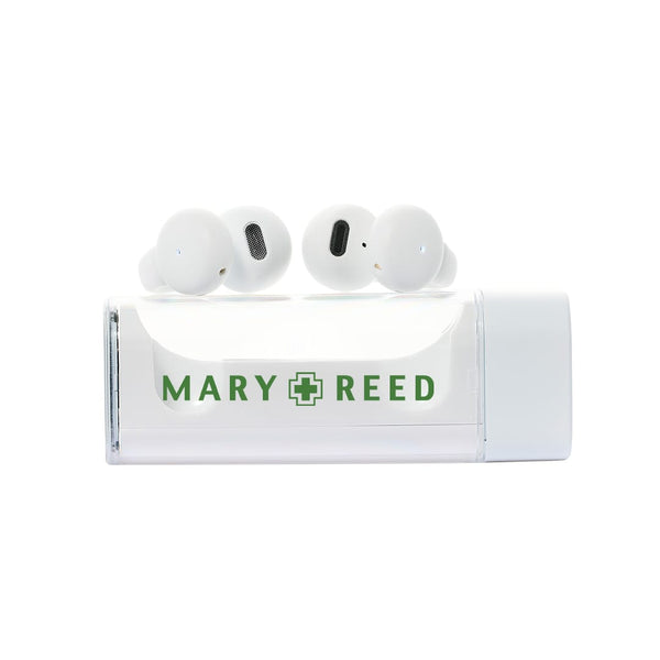 Add Your Logo: Aura Factor All Day Ear Buds