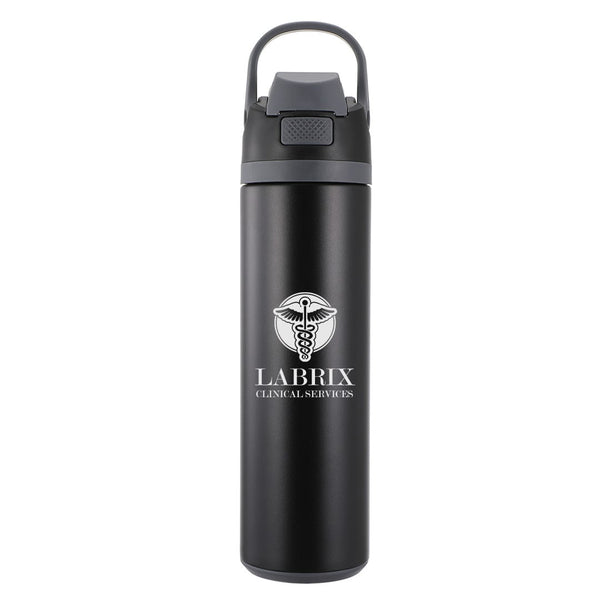 Add Your Logo: Eco Snap & Go 24oz Stainless Bottle