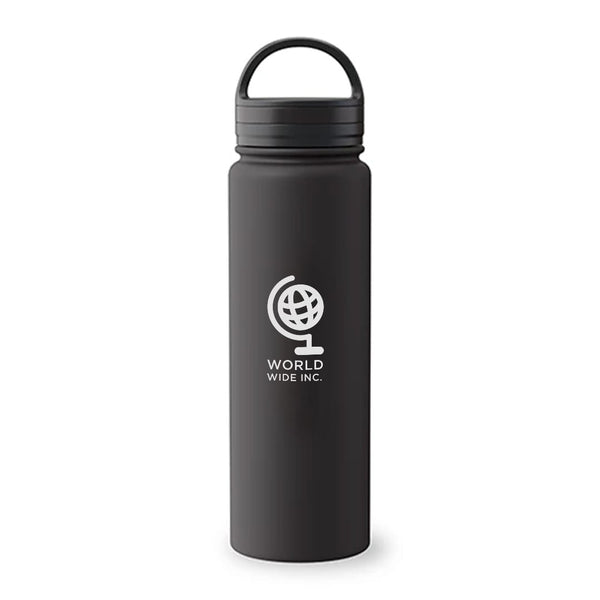 Add Your Logo: Colorburst Soft Touch 34 oz Stainless Bottle