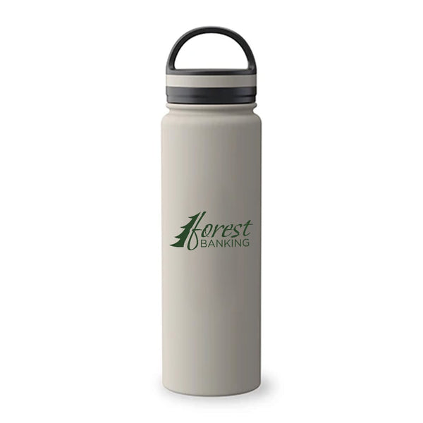 Add Your Logo: Colorburst Soft Touch 34 oz Stainless Bottle