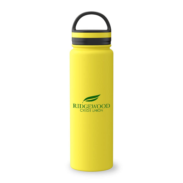 Add Your Logo: Colorburst Soft Touch 34 oz Stainless Bottle
