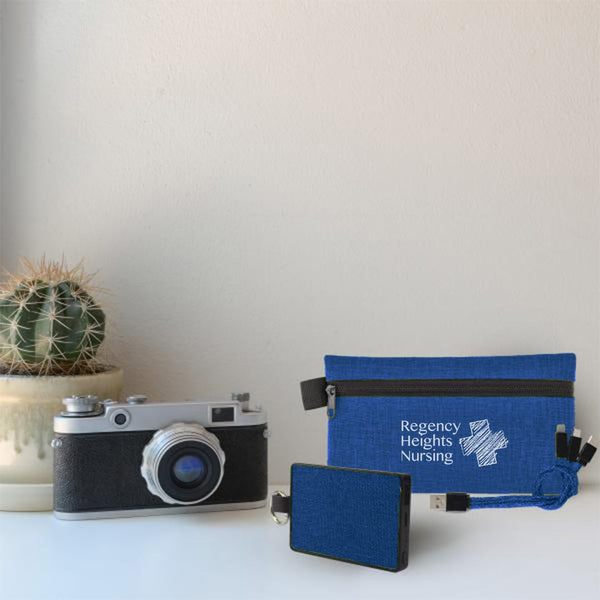 Add Your Logo: Quick Connect Power Travel Kit