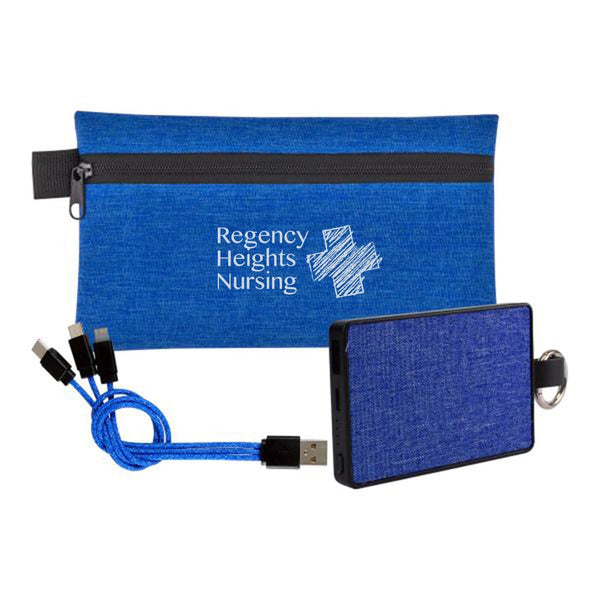 Add Your Logo: Quick Connect Power Travel Kit