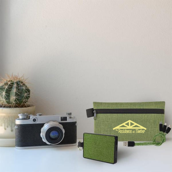 Add Your Logo: Quick Connect Power Travel Kit