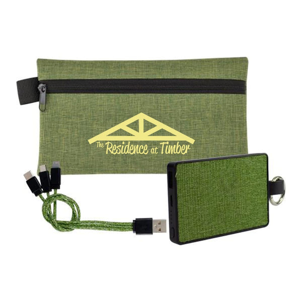 Add Your Logo: Quick Connect Power Travel Kit