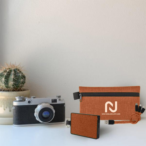 Add Your Logo: Quick Connect Power Travel Kit