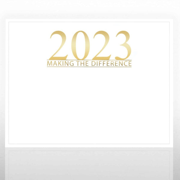 Foil Certificate Paper - 2023 Making the Difference