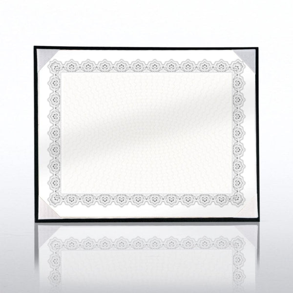 Foil-Stamped Certificate Paper - Border Design - White – Baudville