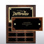 Perpetual Plaque - Walnut - Personalized Nameplate