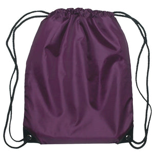 Add Your Logo: Drawstring Backpack