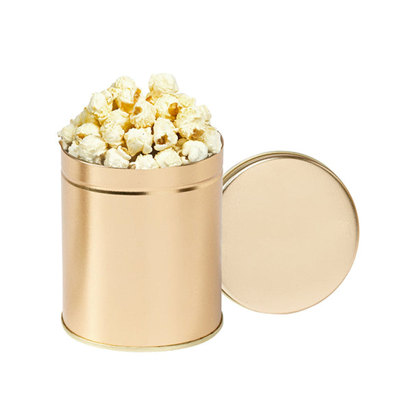 Add Your Logo:  Gourmet Popcorn Tin