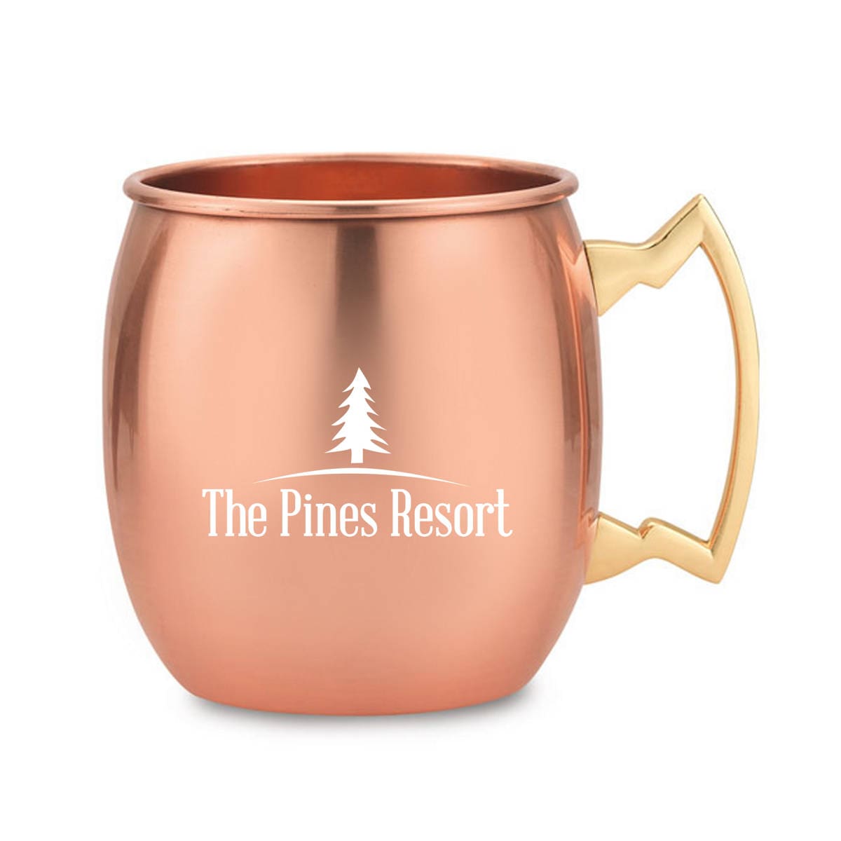 Add Your Logo:  Classic Copper Mule Mug
