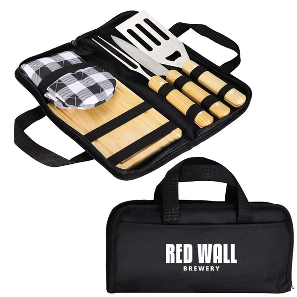 Add Your Logo: Flippin' Awesome Grill Set