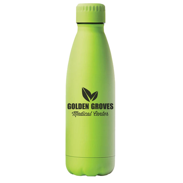 Add Your Logo: Soft Board Surfer Water Bottle