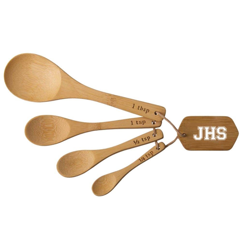 Add Your Logo: Wooden Measuring Spoons
