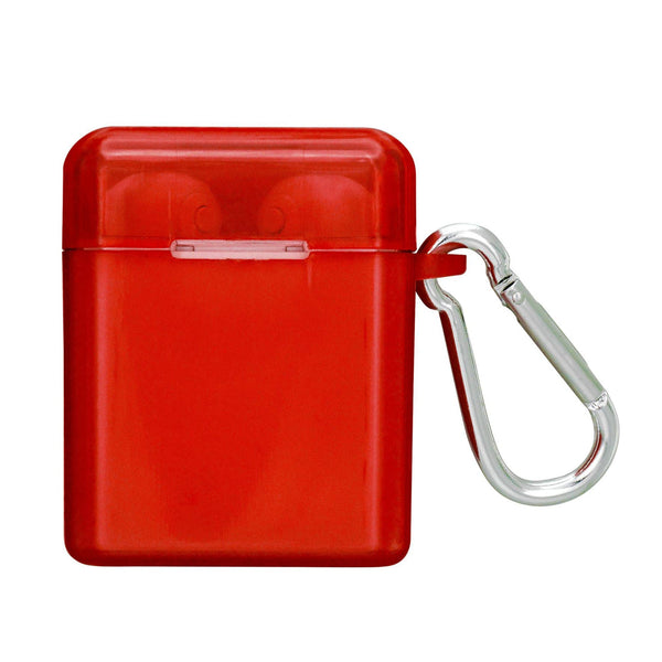 Add Your Logo: Wireless Earbuds in Vivid Color Case