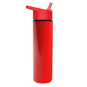Add Your Logo: Slimbo Insulated Bottle with Straw Lid 16oz