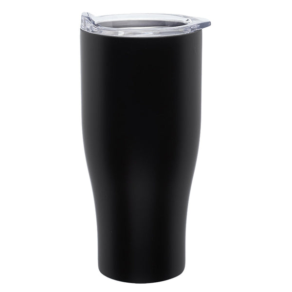 Add Your Logo: 27oz Polished Stainless Steel Travel Tumbler