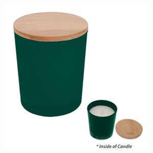 Add Your Logo: Modern Bamboo Soy Candle