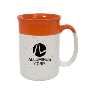 Add Your Logo: 13oz Glazed Tone Mug
