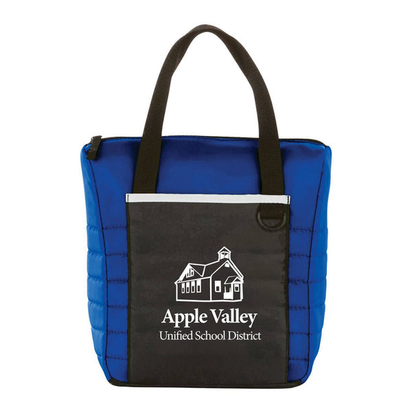 Add Your Logo: Quilted Lunch Cooler