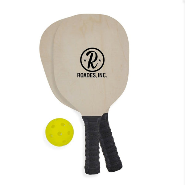 Add Your Logo: Promotional Pickle Ball Set