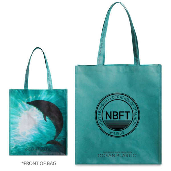 Add Your Logo: Ocean Plastic Reusable Bag